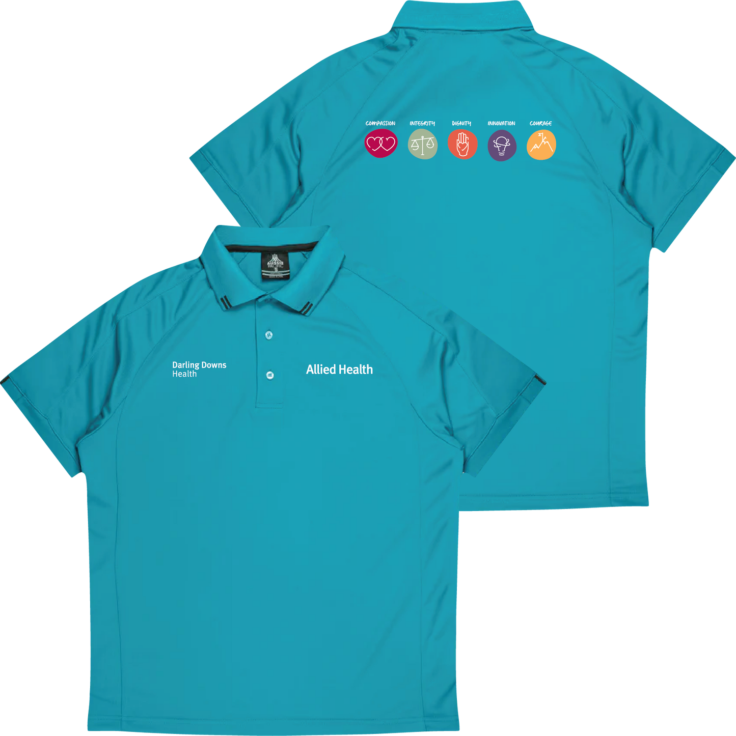 Darling Downs Health - Allied Health Mens Flinders Polo