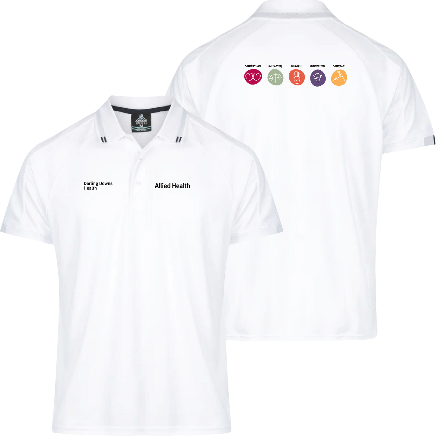 Darling Downs Health - Allied Health Mens Flinders Polo