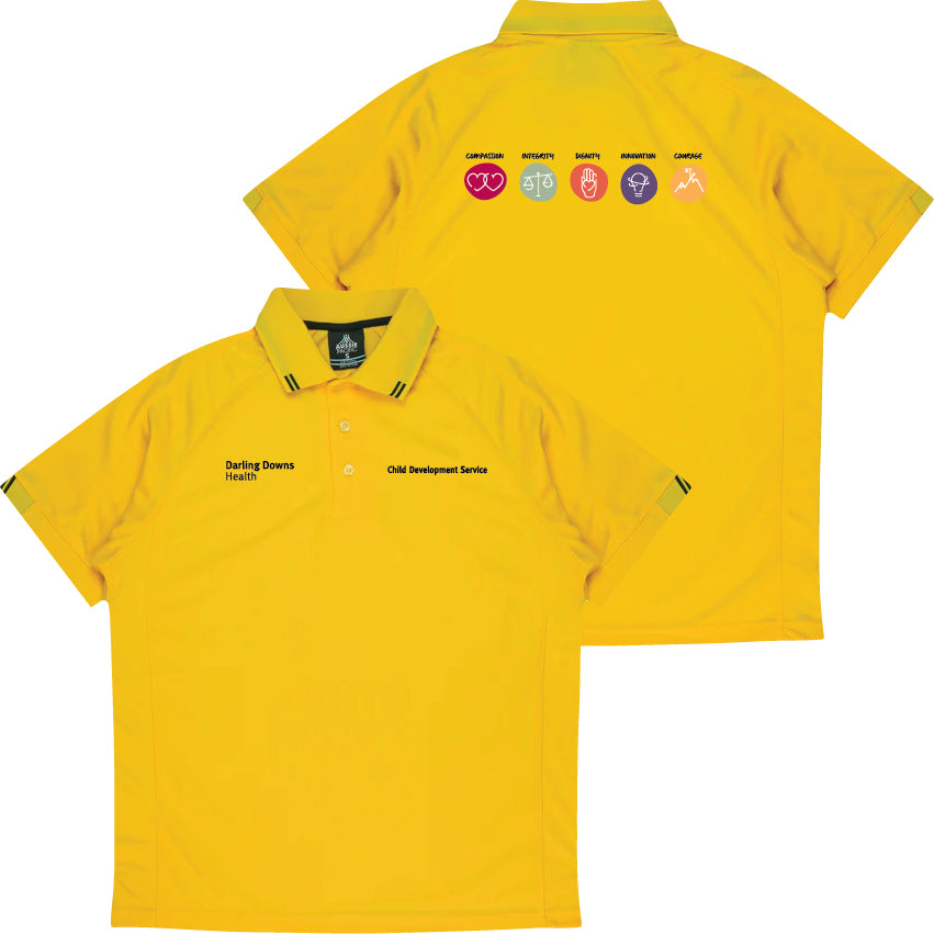 Darling Downs Health - Child Development Service Mens Flinders Polo