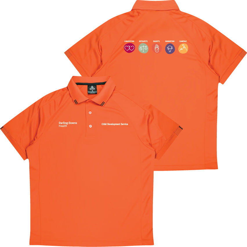 Darling Downs Health - Child Development Service Mens Flinders Polo