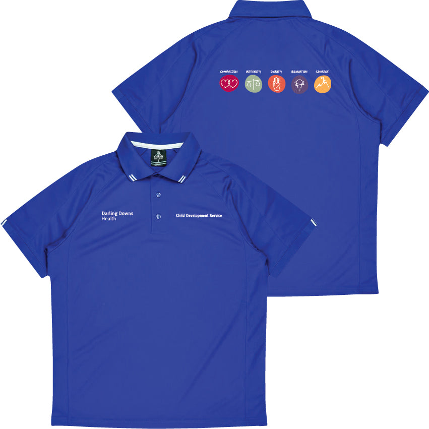 Darling Downs Health - Child Development Service Mens Flinders Polo