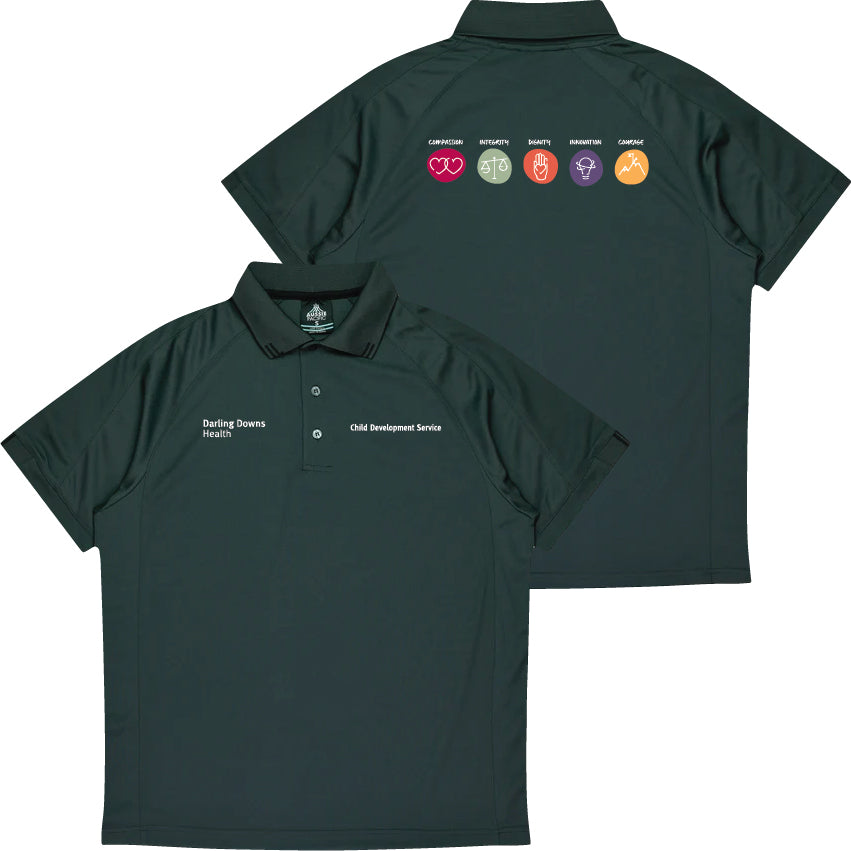 Darling Downs Health - Child Development Service Mens Flinders Polo