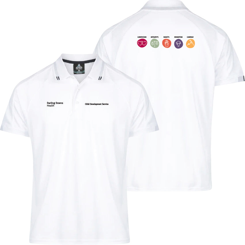 Darling Downs Health - Child Development Service Mens Flinders Polo