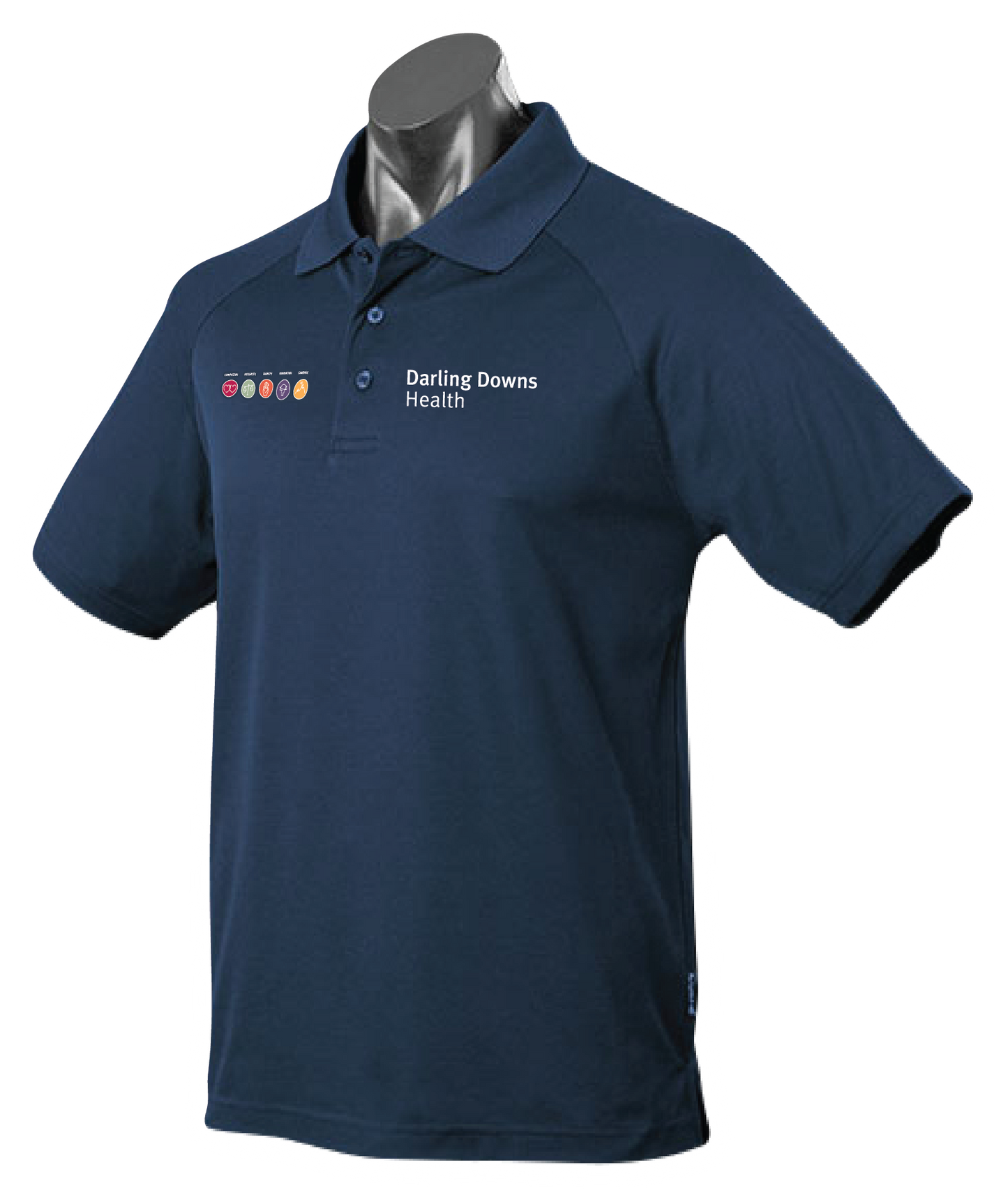 Darling Downs Health Values Mens Keira Polo