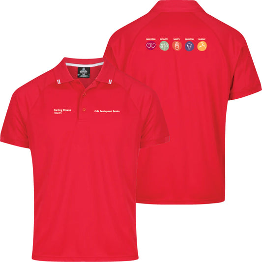 Darling Downs Health - Child Development Service Mens Flinders Polo