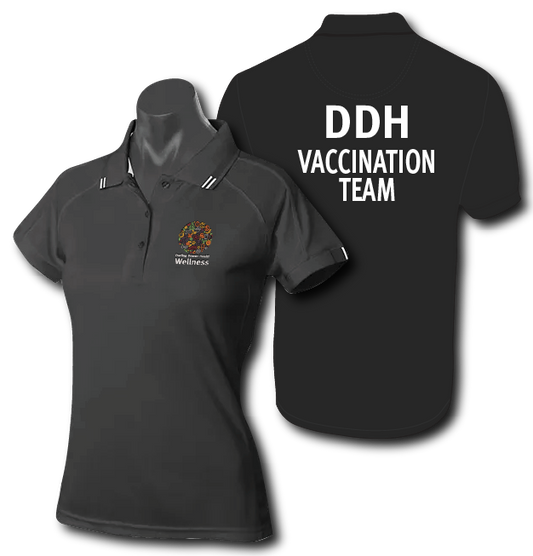 DDH Vaccination Team Ladies Flinders Polo