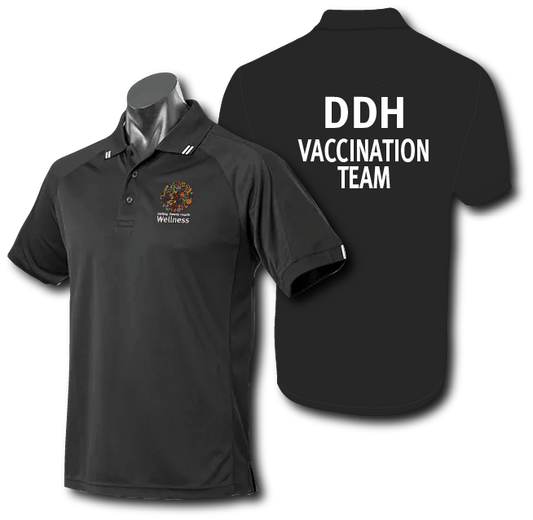 DDH Vaccination Team Mens Flinders Polo